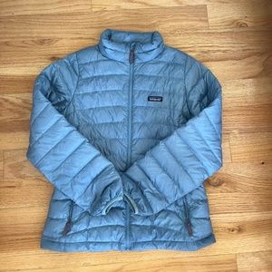 Patagonia Kids' Down Sweater Light Blue Size XXL